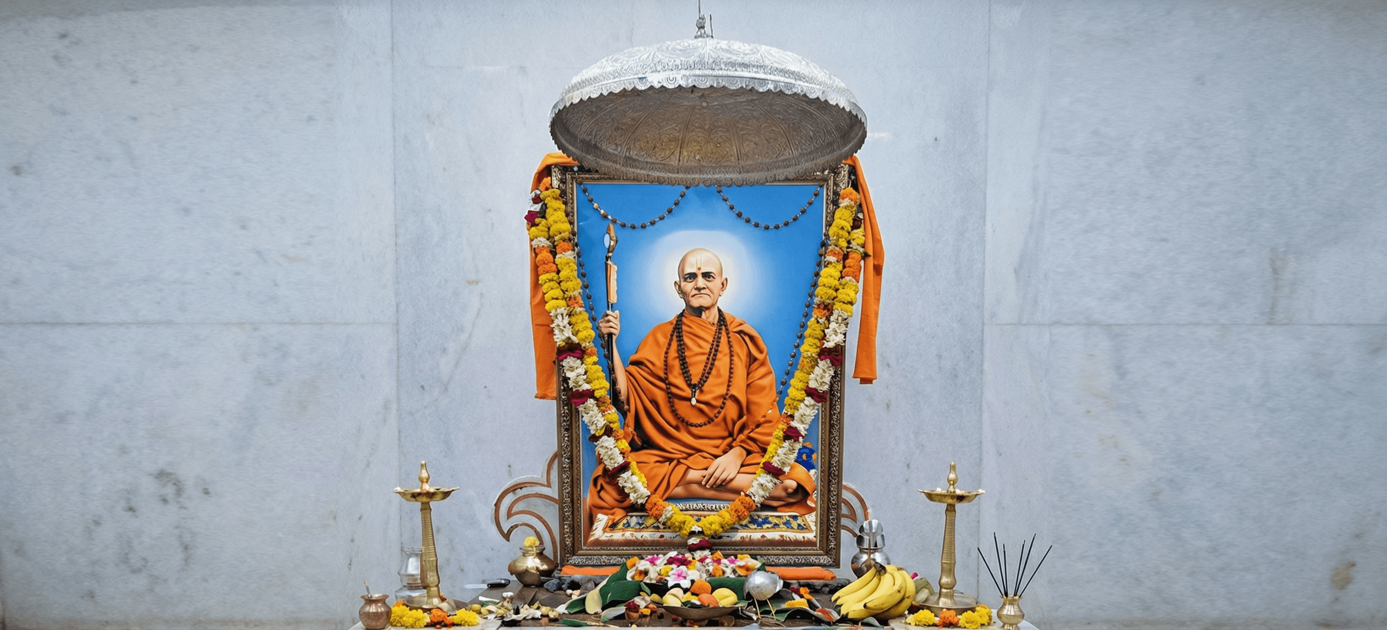 Loknathtirth Swami Maharaj Banner